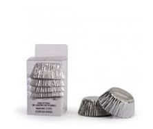 Picture of 60 SILVER BAKING CUPS 50 X 32 MM
